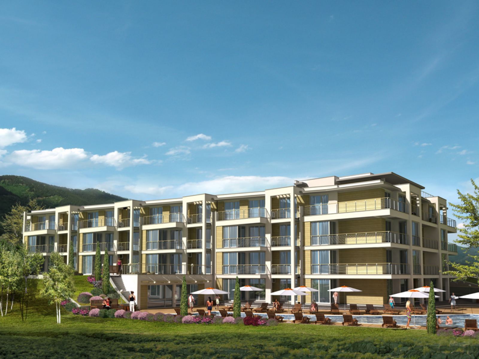 Четытрехкомнатная квартира в комплексе Villa Margarita 408