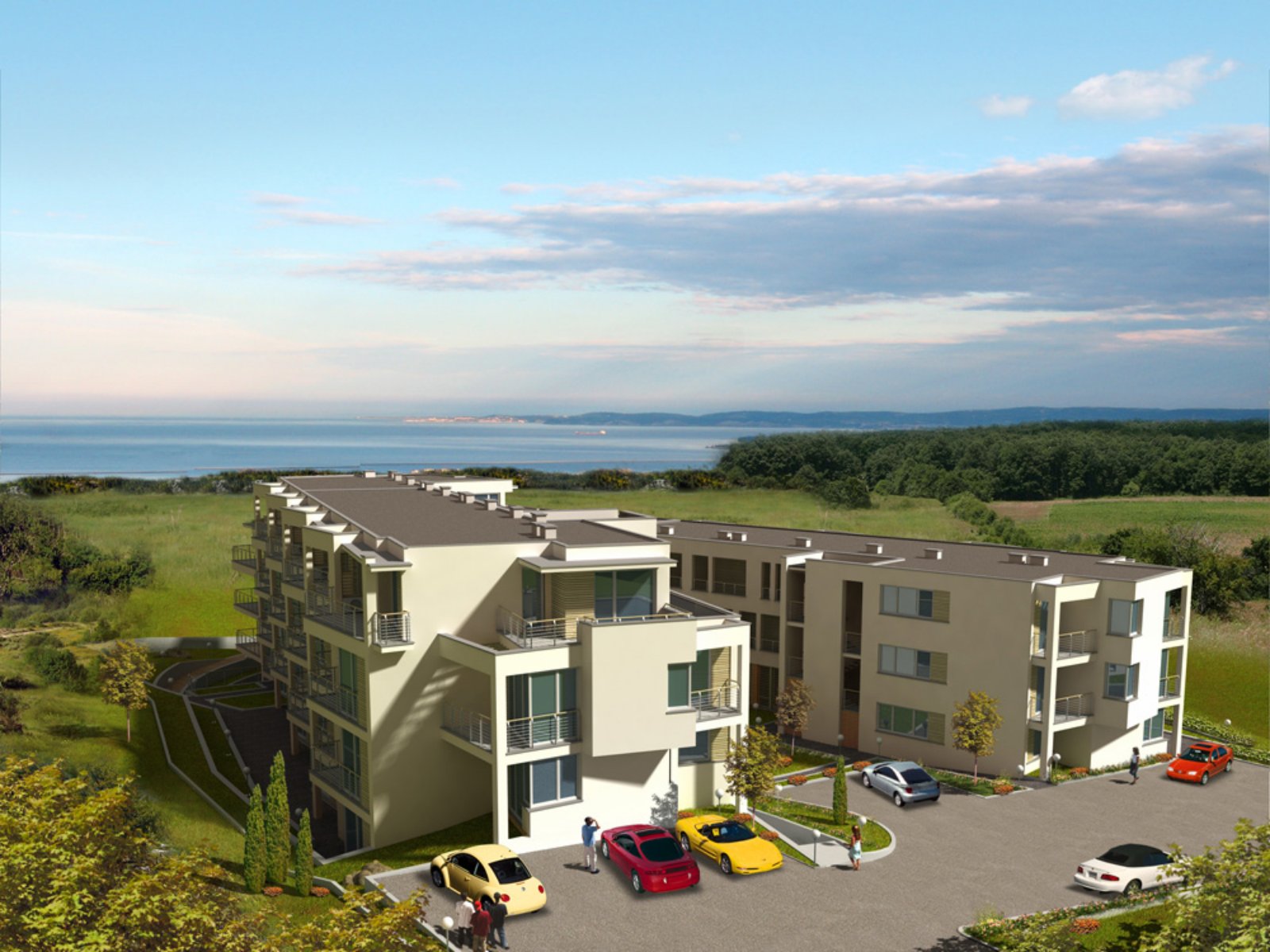 Трехкомнатная квартира в к-с Villa Margarita 401