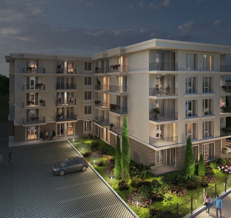 Трехкомнатная квартира в комплексе LA MER Gold Residence