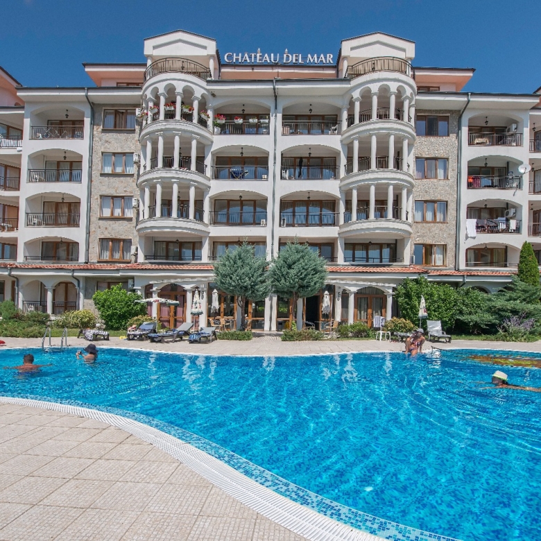 Двухкомнатная квартира в комплексе Chateau del Mar