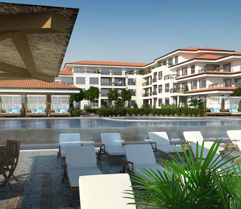 Двухкомнатная квартира в Vineyards Panorama Resort
